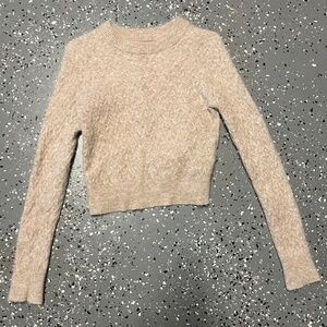 Lululemon Ladies Alpaca Wool-Blend Crosshatch Sweater – Excellent Condition